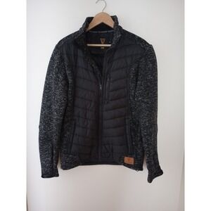Guinness Men's (Unisex) Hybrid Jacket Size:M‎  Black/Gray NWOT